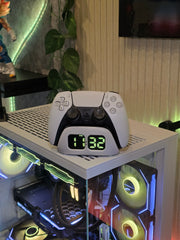 PS5 DualSense Charging Dock Stand with LED Digital Clock – Dual Controller Support