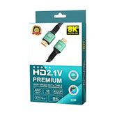 HD2.1V Premium High Speed HDTV Cable 1.5Meter(8K/HDR) FOR PS5