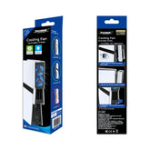 DOBE FOMIS ELECTRONICS TP5-35159 For Sony PlayStation 5 Pro/5 Slim Cooling Fan Dual Fan Design Smart Temperature Control - White