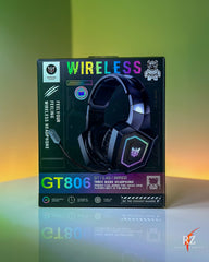 ONIKUMA GT806 WIRELESS HEADPHONES(RGB)(WITH DONGLE)