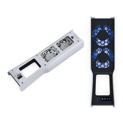 DOBE FOMIS ELECTRONICS TP5-35159 For Sony PlayStation 5 Pro/5 Slim Cooling Fan Dual Fan Design Smart Temperature Control - White