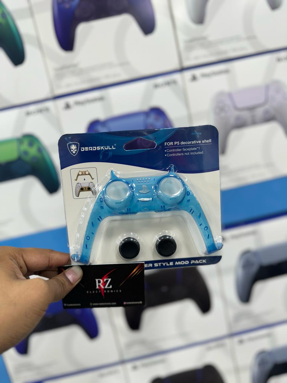 DEADSKULL CONTROLLER FACEPLATE/DECORATIVE SHELL FOR PS5 CONTROLLER