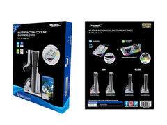 DOBE PS5 Multifunction Rgb Cooling  Charging Dock (PS5 FAT/SLIM)