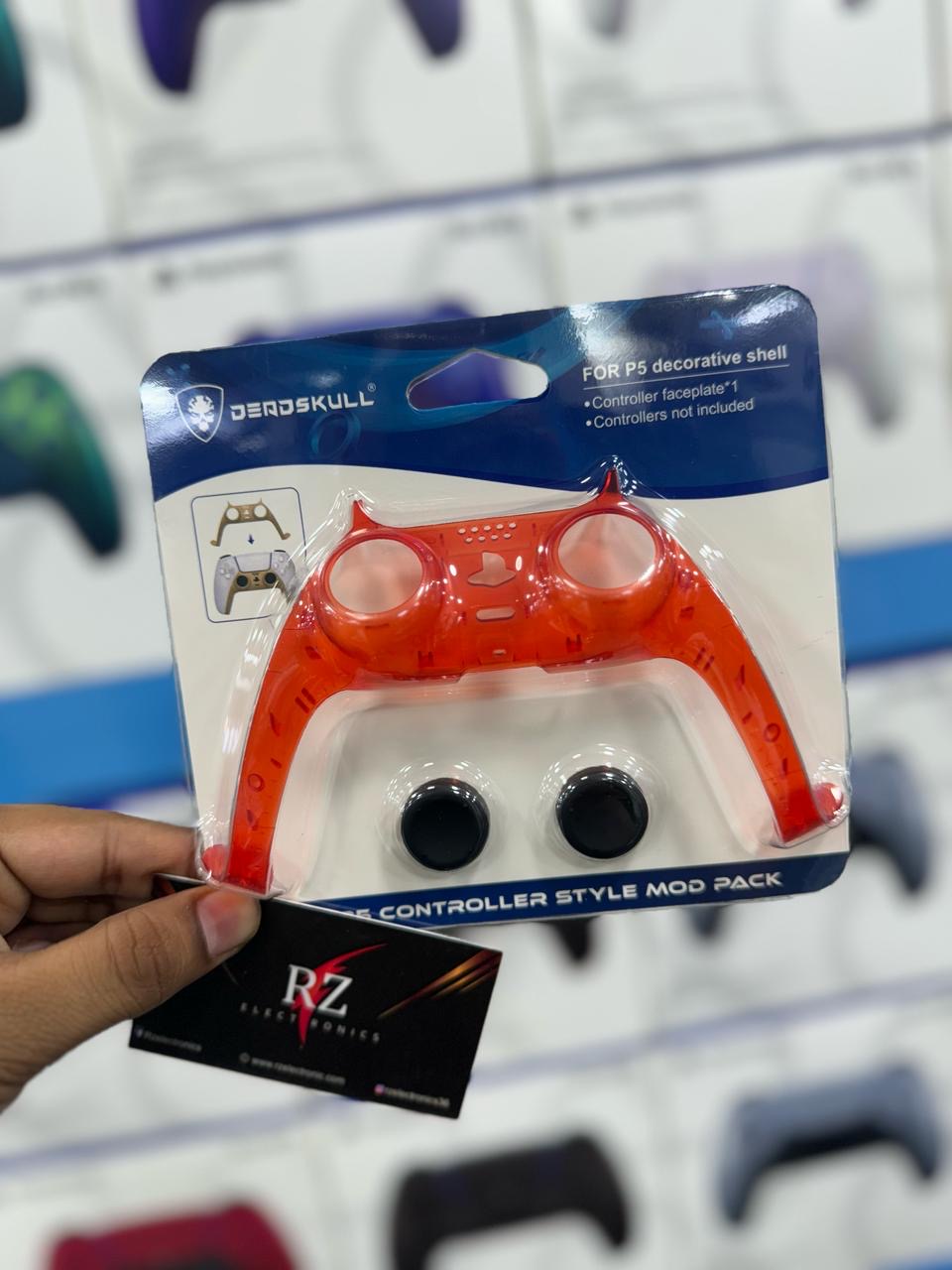 DEADSKULL CONTROLLER FACEPLATE/DECORATIVE SHELL FOR PS5 CONTROLLER