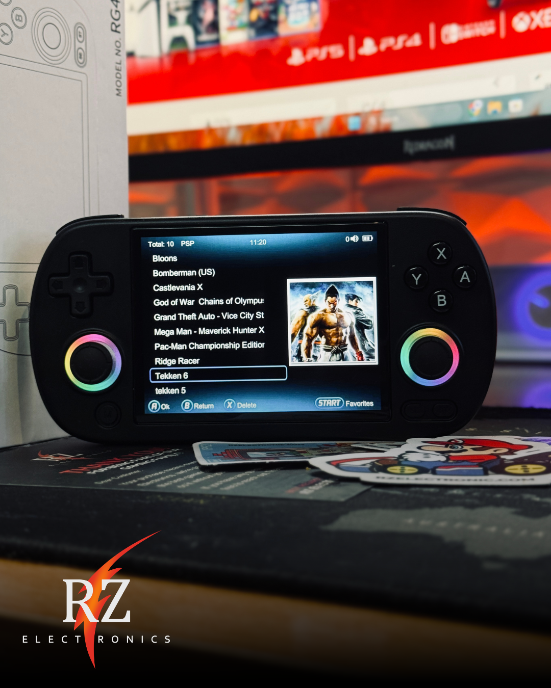 Anbernic RG40XX H 64 GB – Portable Retro Gaming Console