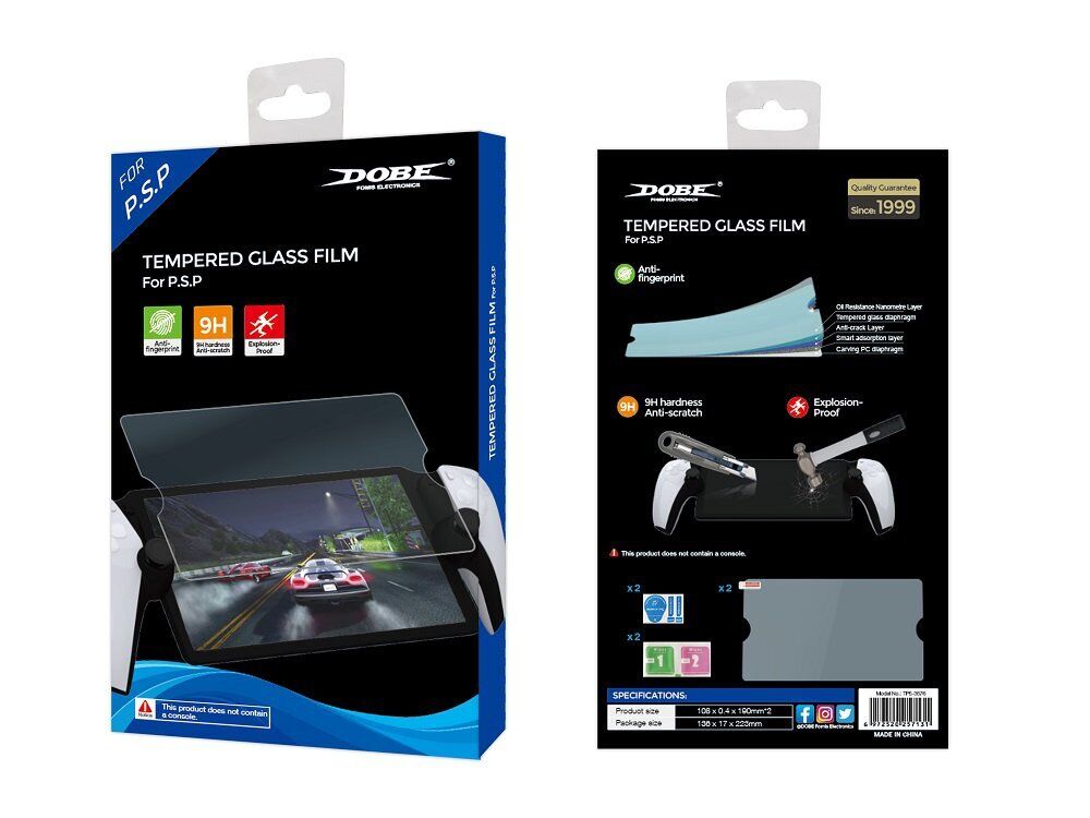 DOBE SCREEN PROTECTOR/TEMPERED GLASS FILM FOR PS PORTAL