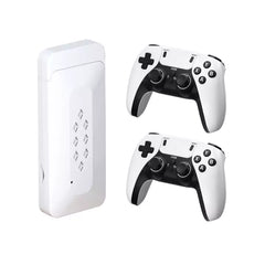 M22 Game Stick 4K Console 64GB with Dual 2.4G Wireless Controllers – 30000+ Games – PS1/GBA/SNES/PSP