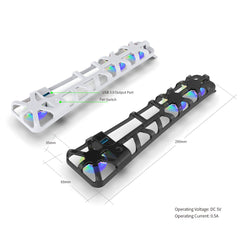 Dobe Rgb Cooling Fan for PS5 Slim