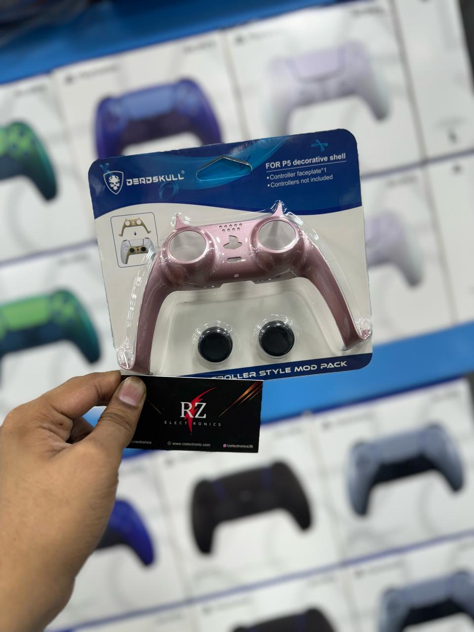 DEADSKULL CONTROLLER FACEPLATE/DECORATIVE SHELL FOR PS5 CONTROLLER