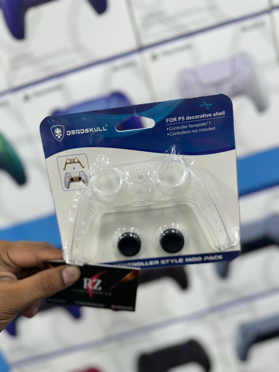 DEADSKULL CONTROLLER FACEPLATE/DECORATIVE SHELL FOR PS5 CONTROLLER