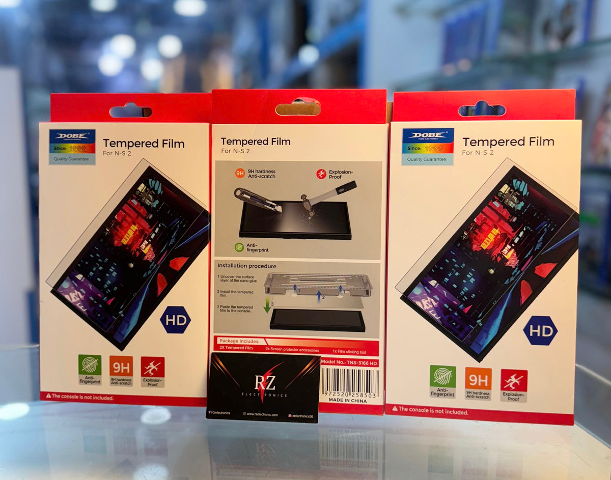 Tempered Glass Screen Protector TNS-3166 for Nintendo Switch 2 pack of 2