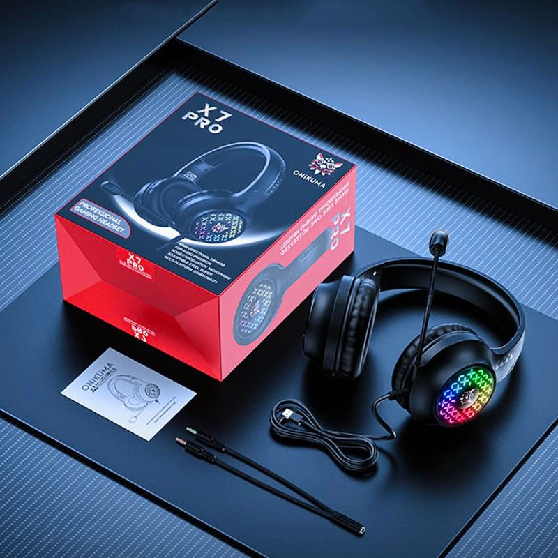 Onikuma X7 Pro Wired Gaming(RGB)
