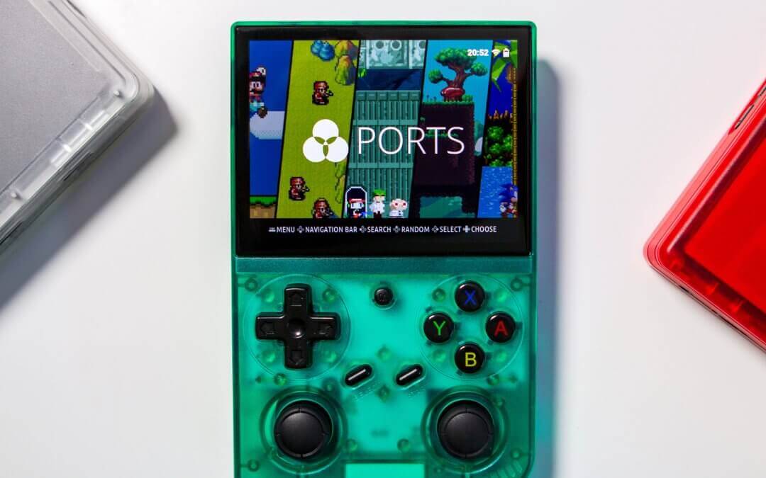 ANBERNIC RG35XX Pro — 3.5” IPS Retro Handheld Console · 64GB