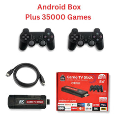 Original Q9 Max Android Pro Wireless Gaming Controller (Type-C) with 2 wireless controllers And Tv Remote