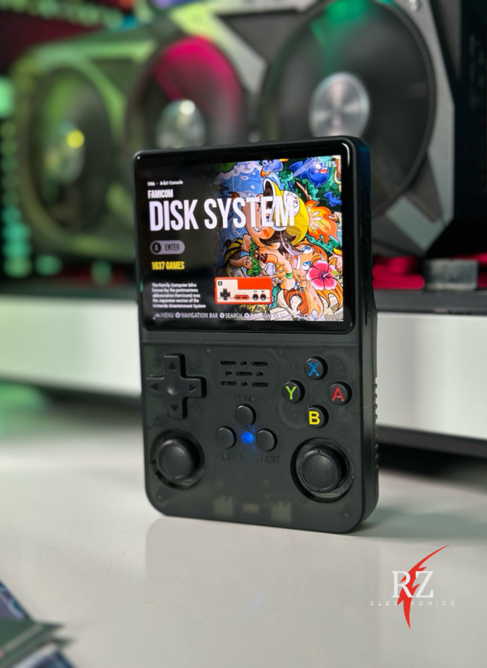 GAME MASTER R36S HANDHELD GAMING DEVICE(pre-installed 18,000 games).  R36S Handheld Game Console 3.5 inch Preinstalled Emulator System