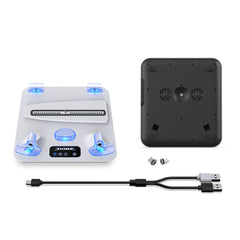 DOBE PS5 MULTI-FUNCTION COOLING CHARGING DOCK(FOR PS5 SLIM/FAT)