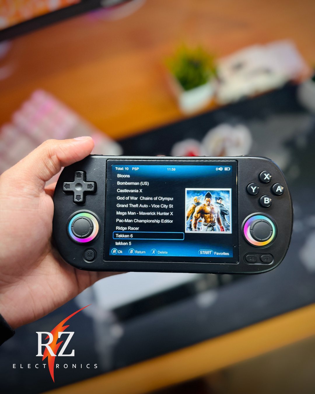 Anbernic RG40XX H 64 GB – Portable Retro Gaming Console
