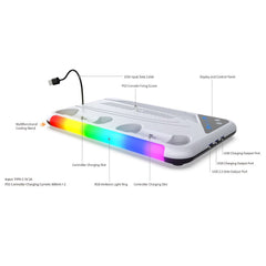 DOBE PS5 Multifunction Rgb Cooling  Charging Dock (PS5 FAT/SLIM)