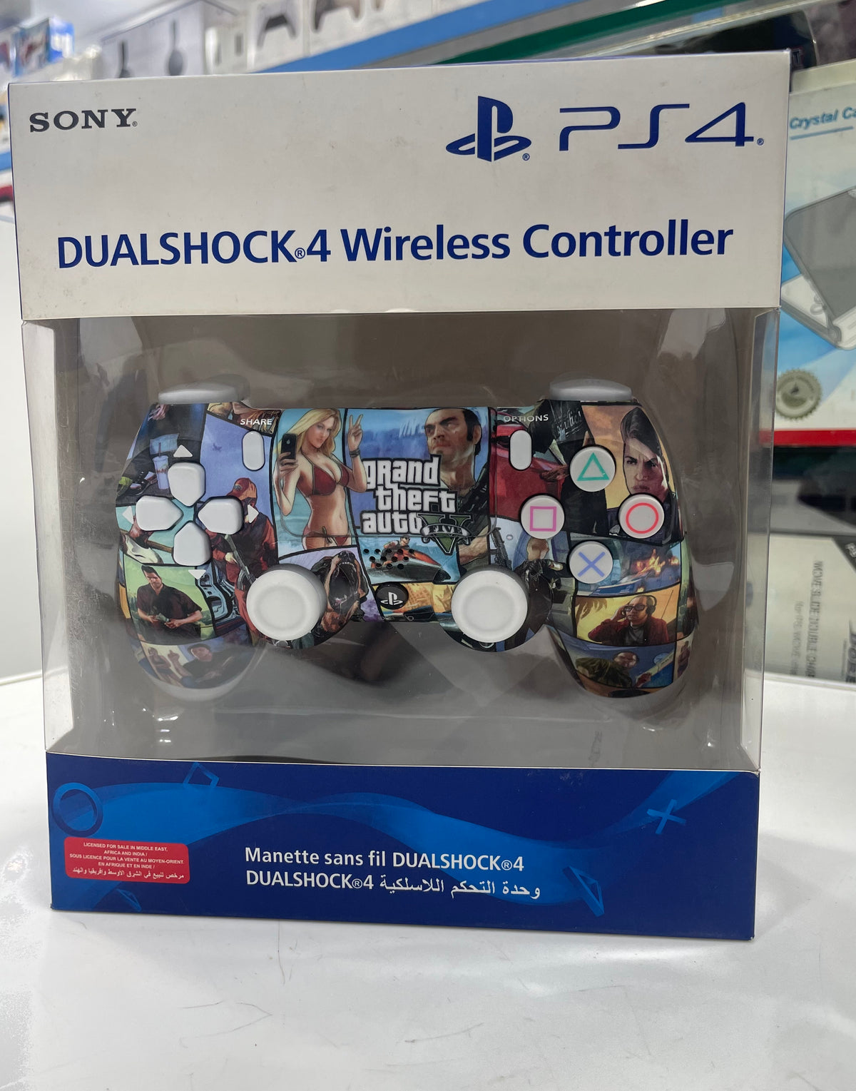 PS4 CONTROLLER/JOYSTICK(MASTER COPY) GTA5 THEME