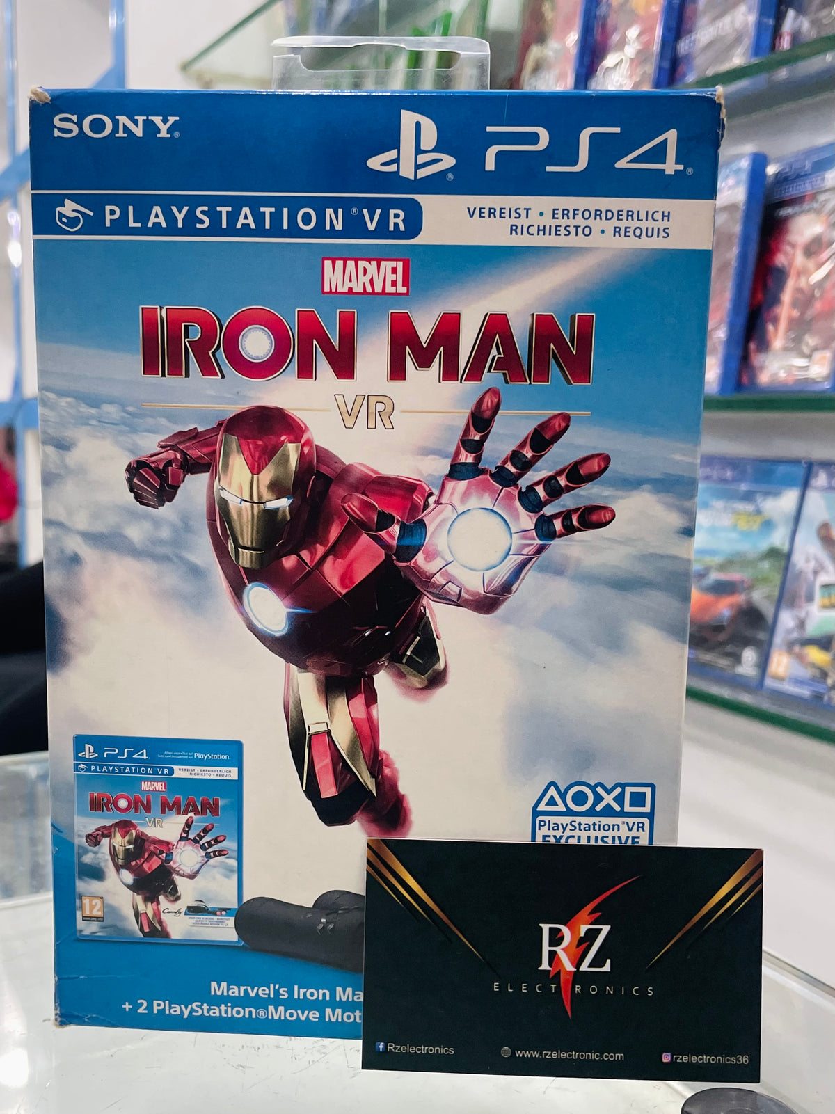 PS4 MOVE (IRON MAN EDITION) FOR PS VR1