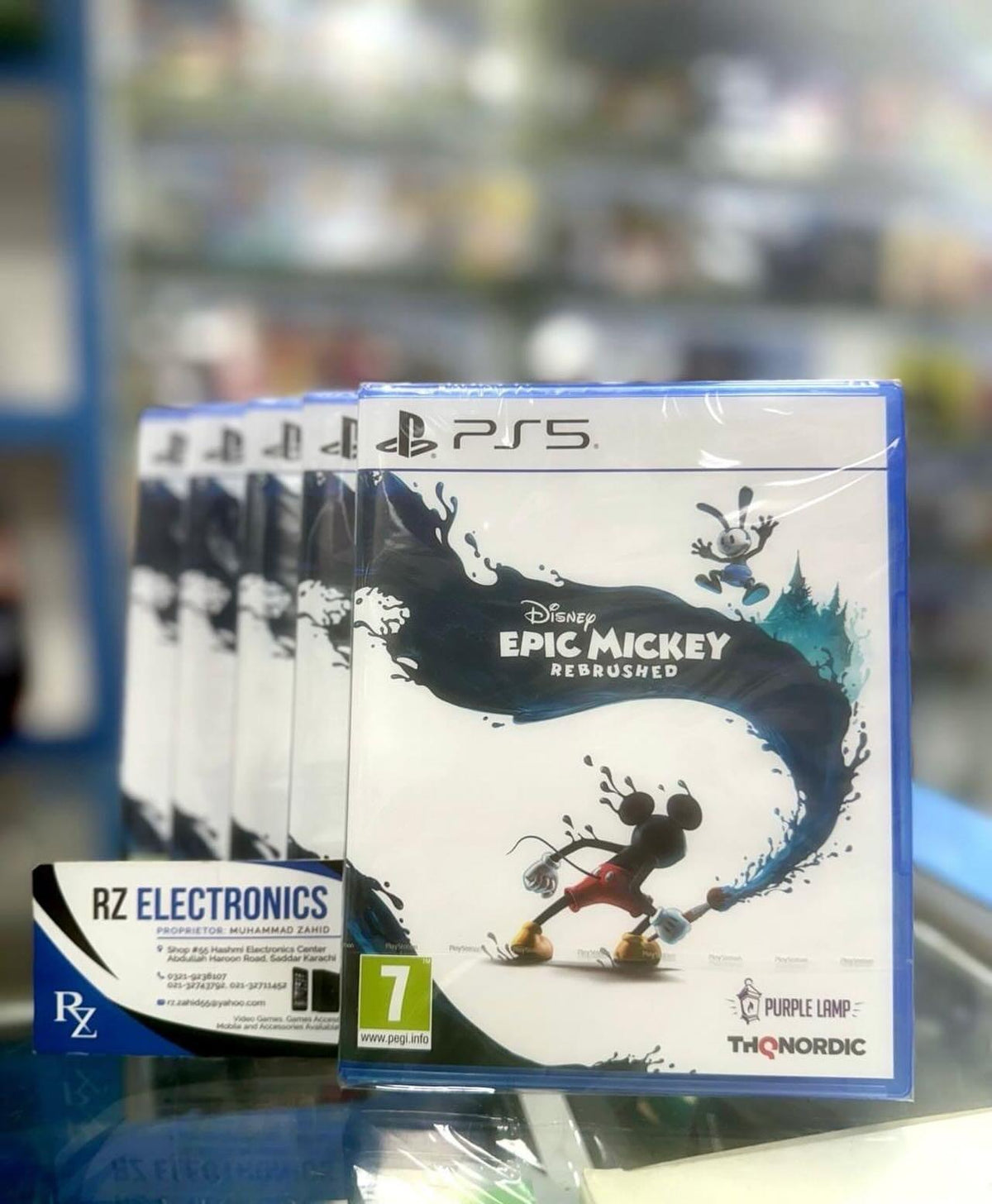 PS5 DISNEY EPIC Mickey REBRUSHED