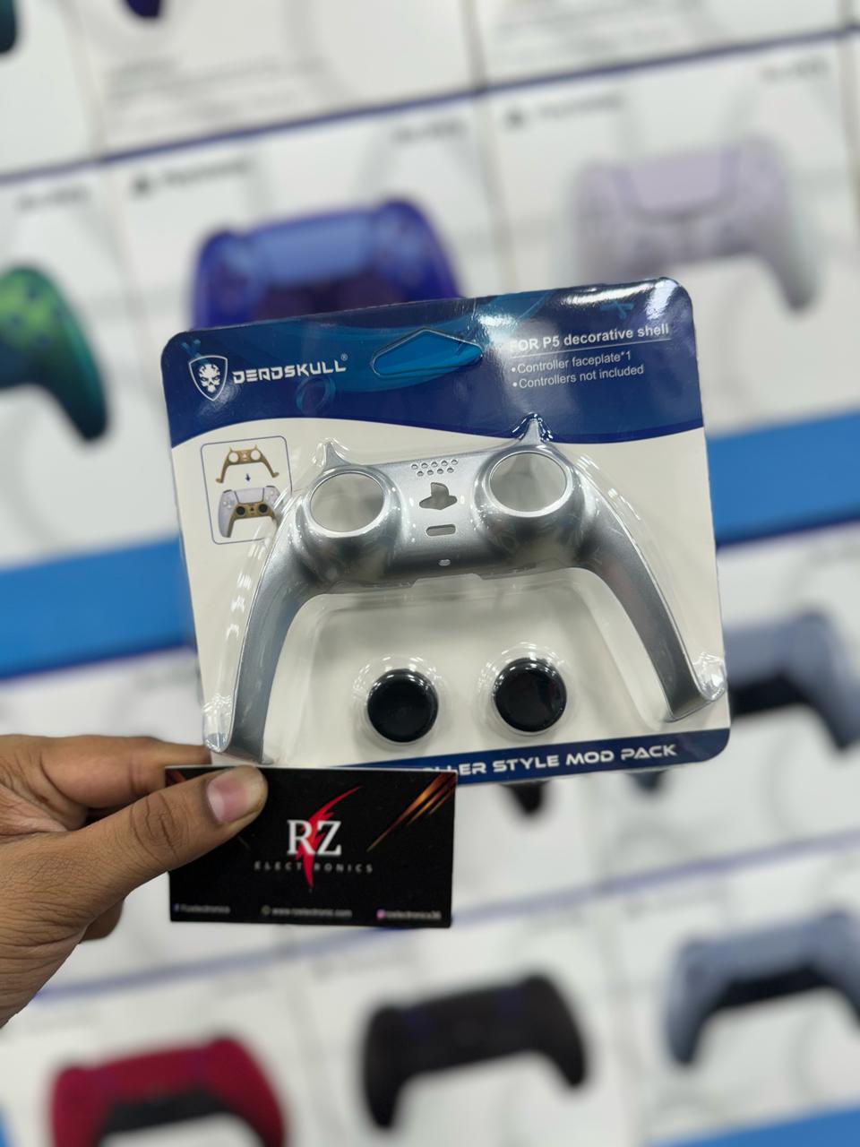 DEADSKULL CONTROLLER FACEPLATE/DECORATIVE SHELL FOR PS5 CONTROLLER