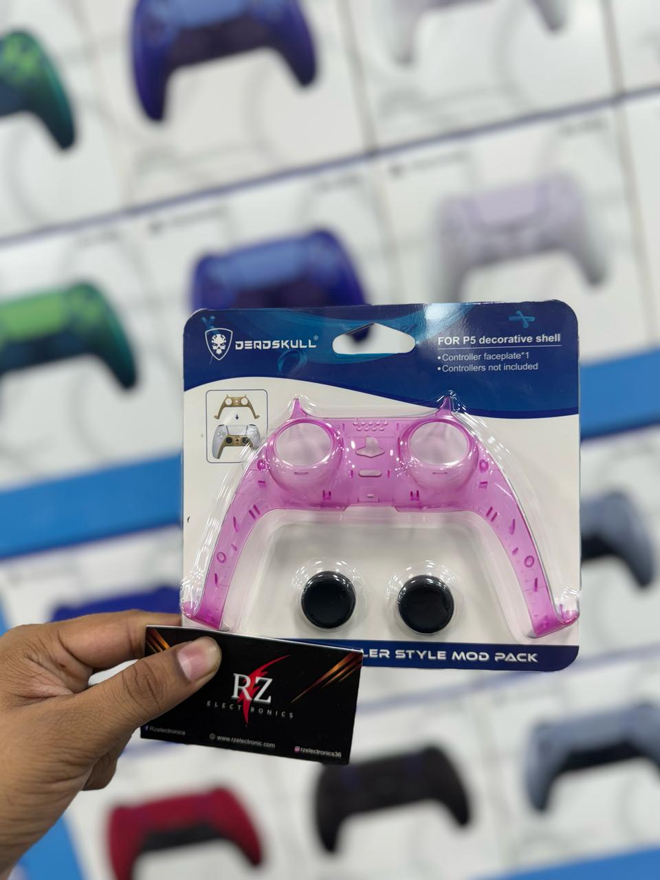 DEADSKULL CONTROLLER FACEPLATE/DECORATIVE SHELL FOR PS5 CONTROLLER